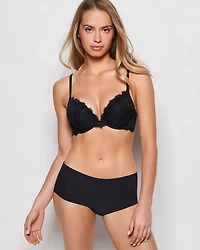 Up 2 Cup Push Bra with Allover Lace
