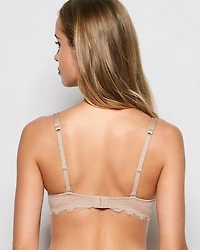 Lightly Lined Full Coverage Bra with Allover Lace Rosetan