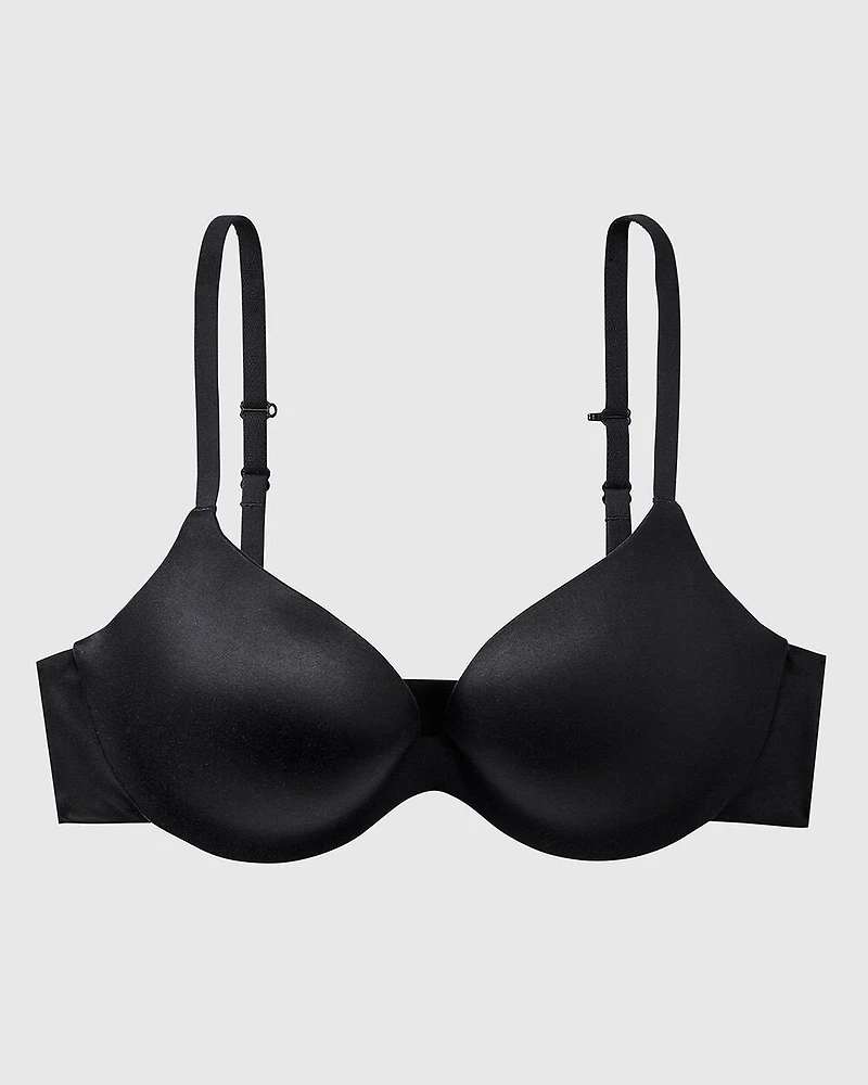 Comfort Push Up Bra Tuxedo Black
