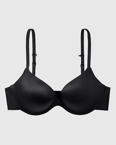Comfort Push Up Bra Black