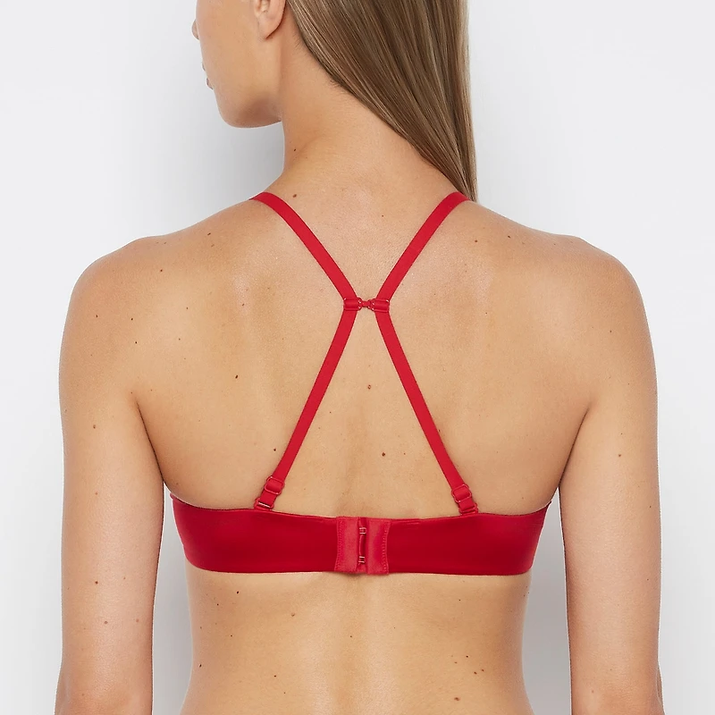 Comfort Push Up Bra Crimson