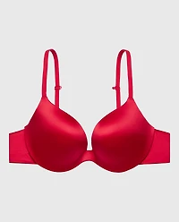 Comfort Push Up Bra Crimson