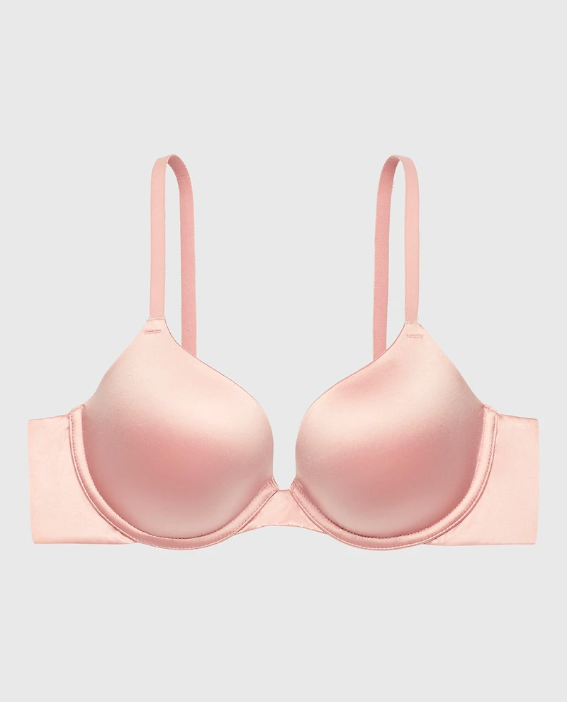 Soutien-gorge corbeille en Rose Majestueux
