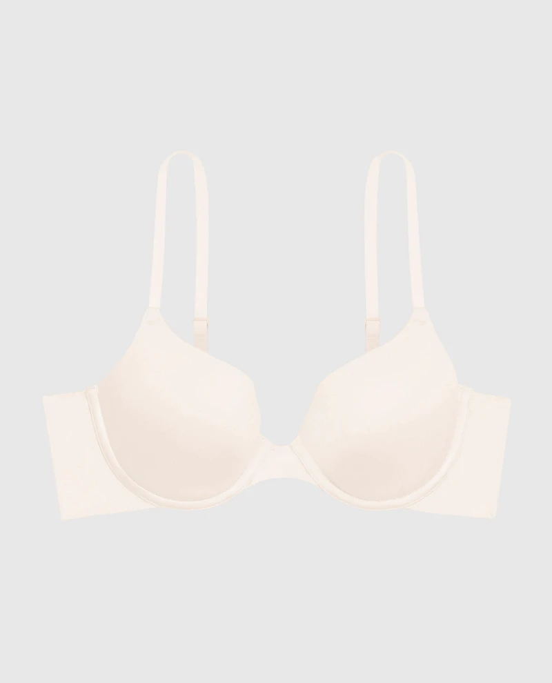 Soutien-gorge demi-buste légèrement doublé Édition confort aube ivoire
