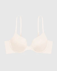 Soutien-gorge demi-buste légèrement doublé Édition confort aube ivoire