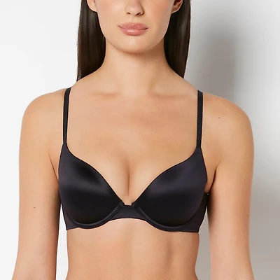 Comfort Lightly Lined Demi Bra Tuxedo Black