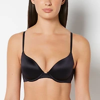 Comfort Lightly Lined Demi Bra Tuxedo Black
