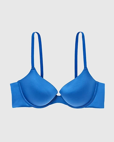 Soutien-gorge demi-buste légèrement doublé au doux confort
