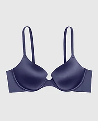 Soutien-gorge demi-buste légèrement aube bleutée
