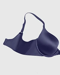 Soutien-gorge demi-buste légèrement aube bleutée