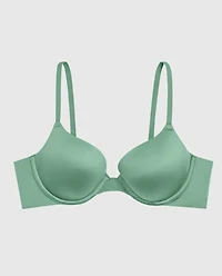 Soutien-gorge demi-buste légèrement doublé au doux confort