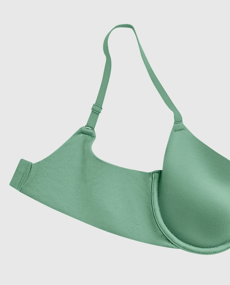 Soutien-gorge demi-buste légèrement doublé au doux confort