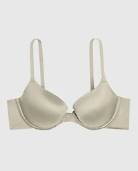 Lightly Lined Demi Bra Stone Grey