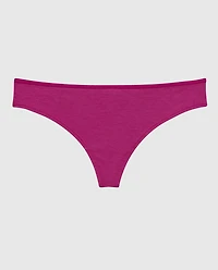 Ultrasoft Modal Thong Panty in Outrageous Pink