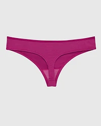 Ultrasoft Modal Thong Panty in Outrageous Pink