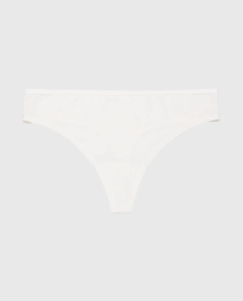 Ultrasoft Modal Thong Panty Egret
