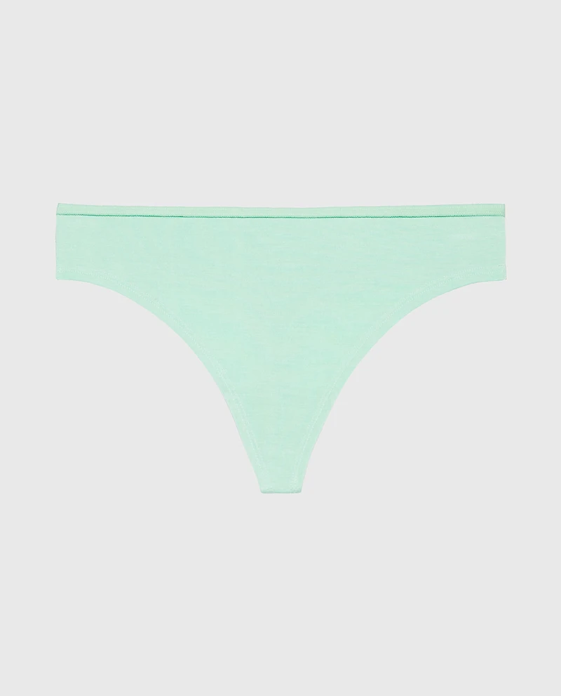 Ultrasoft Modal Thong Panty Hemlock