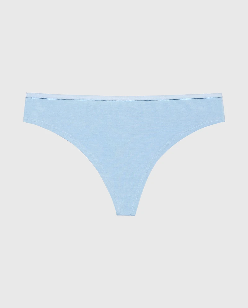 Ultrasoft Modal Thong Panty Glacier Lake