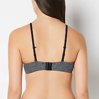 Smooth Comfort Push Up Bra Tuxedo Black