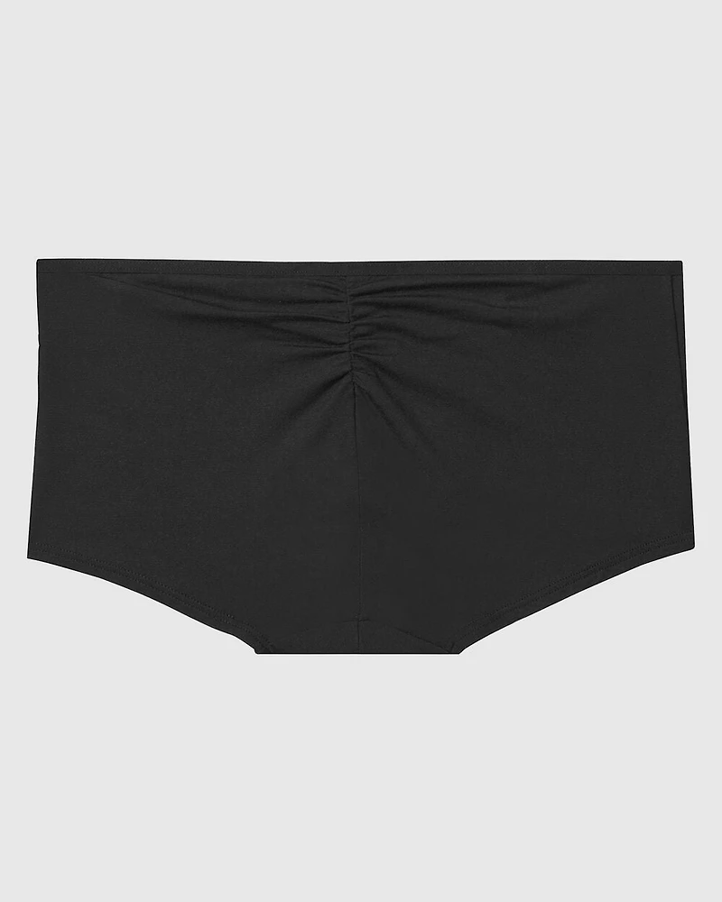 Ultrasoft Modal Boyshort Panty Tuxedo Black