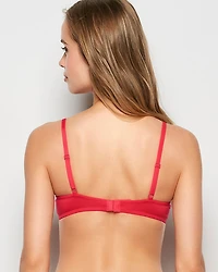 Cotton Push Up Bra Tart Berry