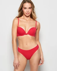 Cotton Push Up Bra Tart Berry