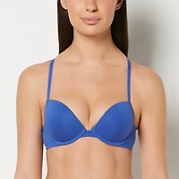 Cotton Push Up Bra Dazzling Blue