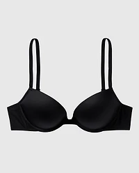 La Senza | Push Up Bra in Smoulder Black | Microfiber | Smoulder Black | 32C