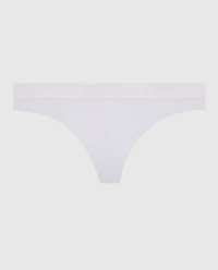 Thong Panty with Logo Lavender Cake