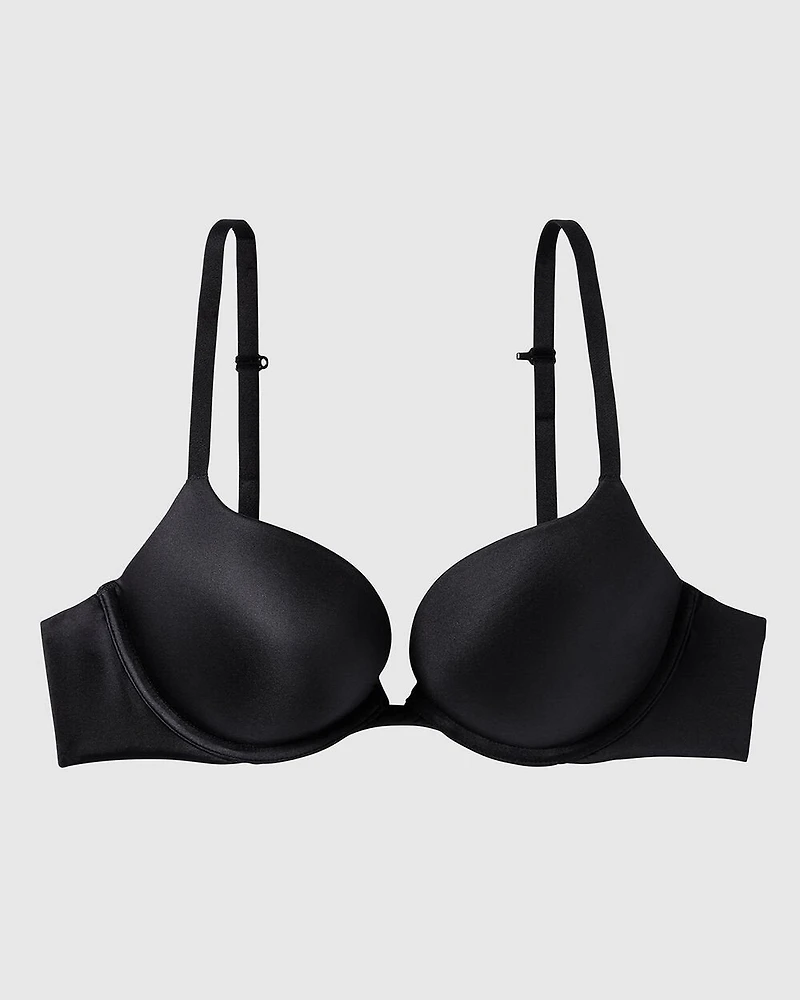 Push Up Bra Tuxedo Black