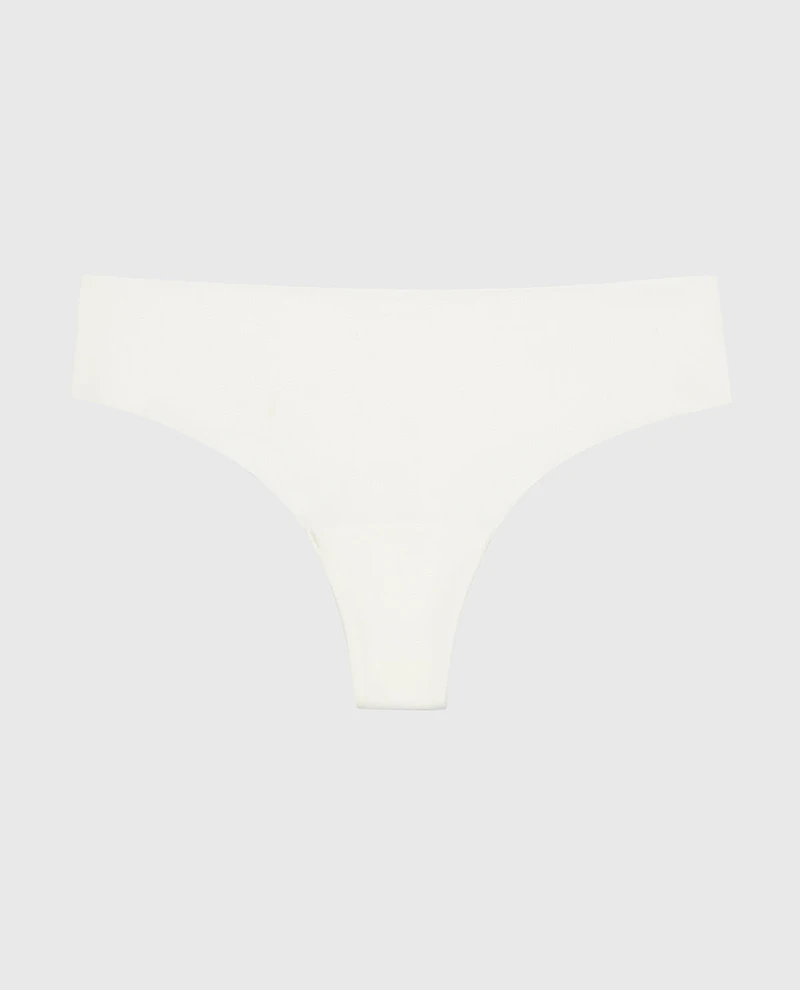 No Show Thong Ivory