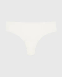 No Show Thong Ivory