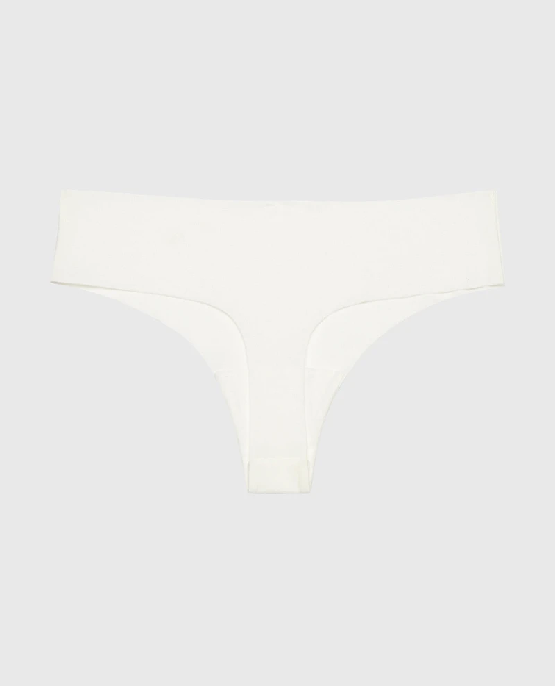 No Show Thong Ivory
