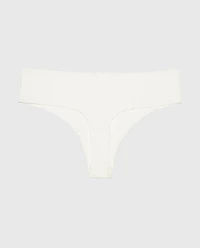 No Show Thong Ivory