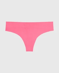 No Show Thong Panty Hot Pink