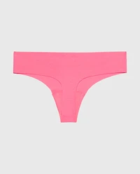 No Show Thong Panty Hot Pink