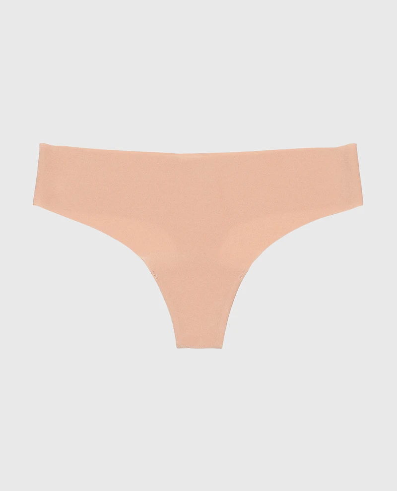 No Show Thong Panty Evening Blush