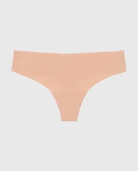 No Show Thong Panty Evening Blush