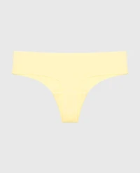 No Show Thong Pale Banana