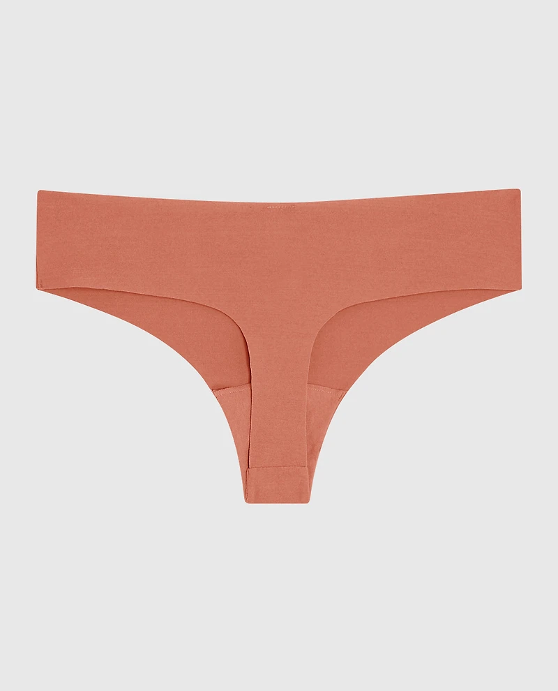 No Show Thong Panty Rosy Blush