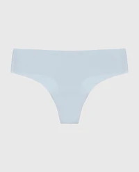Tanga No Show bleu tamisé