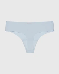 Tanga No Show bleu tamisé