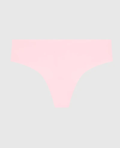 No Show Thong Panty Pink