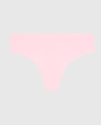 No Show Thong Panty Pink