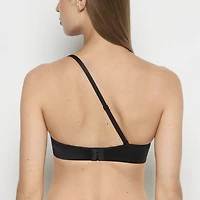 Soutien-gorge sans bretelles légèrement doublé en smoking noir
