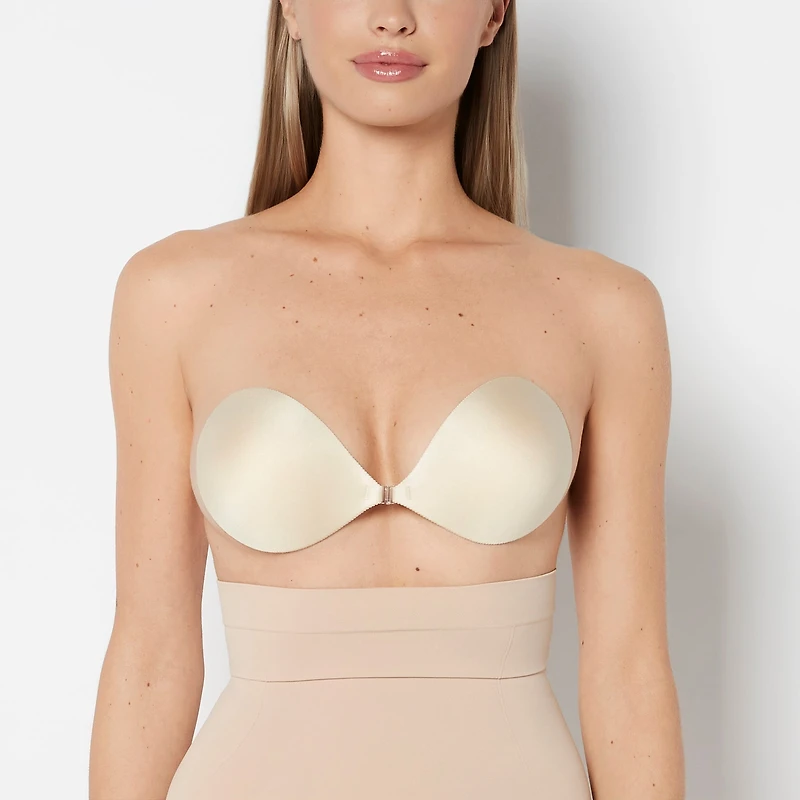 Lightly Lined Feather-Lite Backless Bra Rosetan