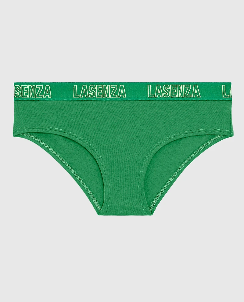 Culotte taille basse avec bande à logo