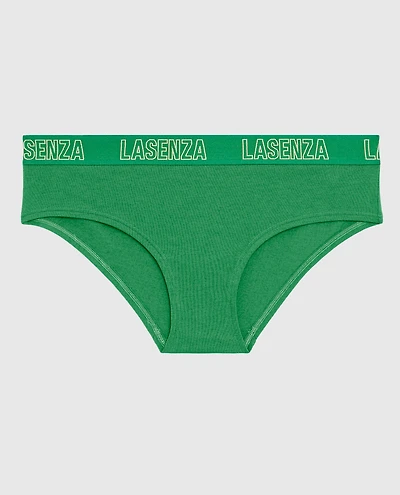 Culotte taille basse avec bande à logo