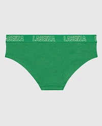 Culotte taille basse avec bande à logo