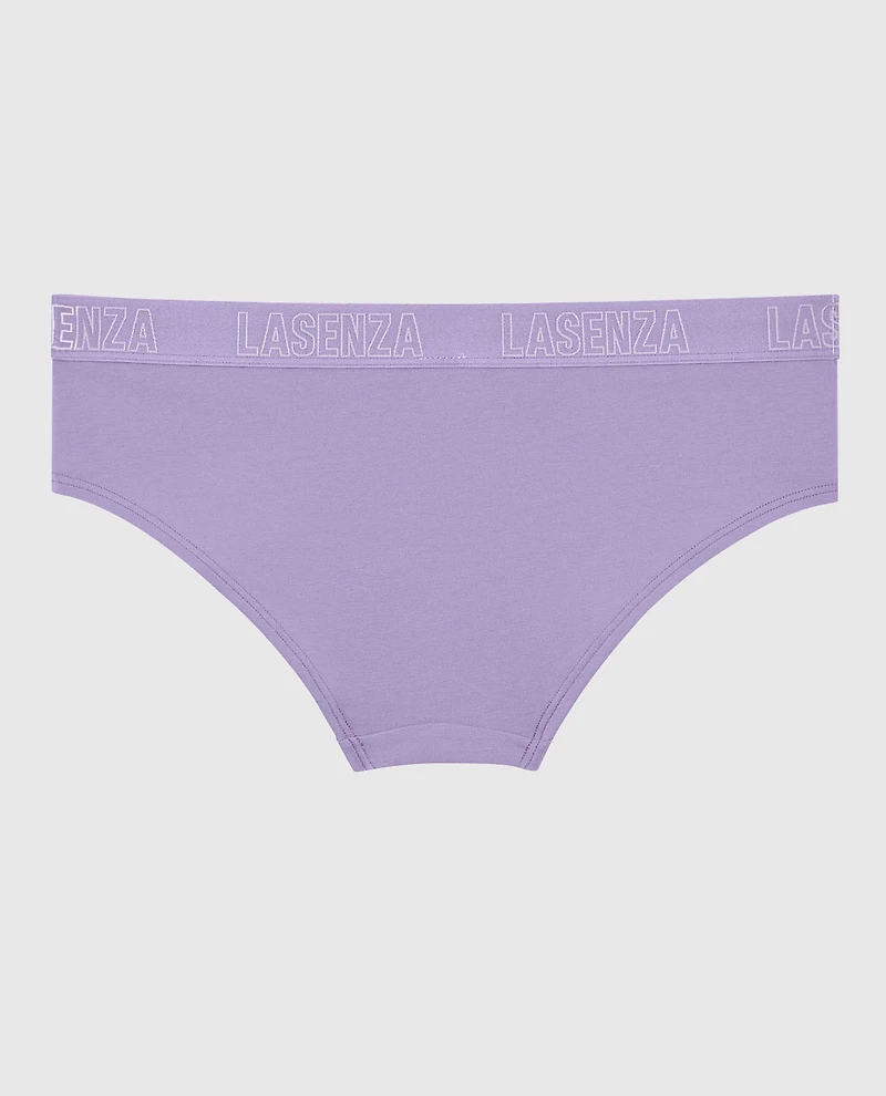 Culotte taille basse avec bande à logo